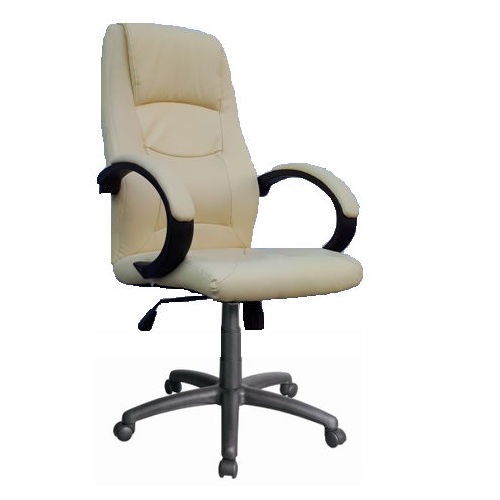 Директорско кресло SILVER PVC PU - БЕЖЕ